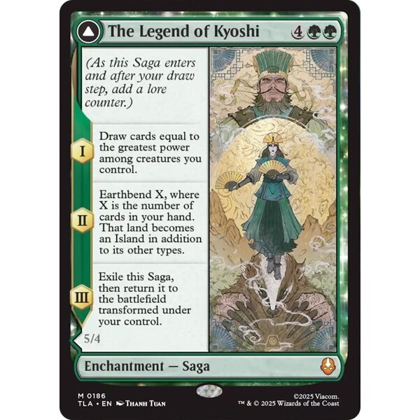 Magic: The Gathering The Legend of Kyoshi (186) Lightly Played
