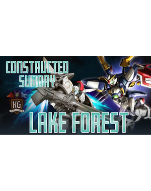 Bandai 2/15/26 Lake Forest Gundam Constructed Sunday 12 PM