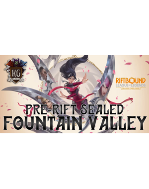 UVS Games 2/6/26 Fountain Valley Riftbound Spiritforged Pre-Rift Sealed Event Friday 12 PM