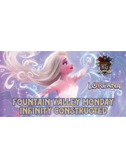 Disney Lorcana 2/02/26 Fountain Valley Lorcana Infinity Constructed Monday 630 PM