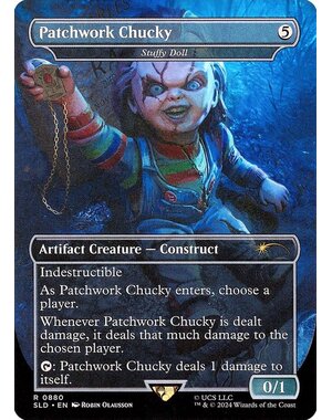 Magic: The Gathering Patchwork Chucky - Stuffy Doll (080) Lightly Played Foil