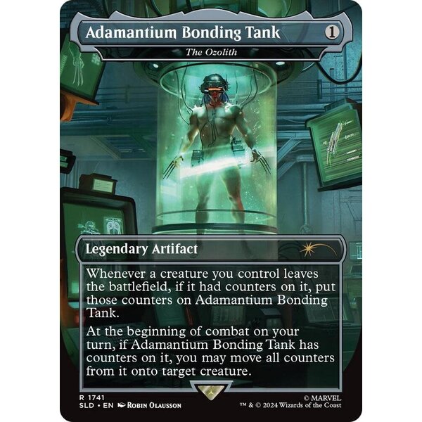 Magic: The Gathering Adamantium Bonding Tank (Rainbow Foil) (1741) Near Mint Foil