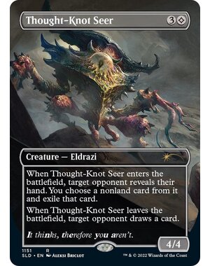 Magic: The Gathering Thought-Knot Seer (1151) Lightly Played Foil