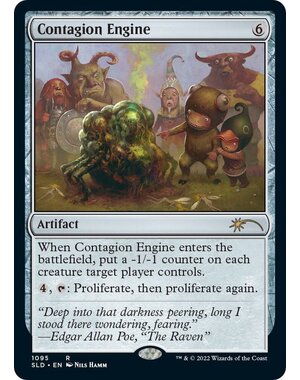 Magic: The Gathering Contagion Engine (1095) Lightly Played Foil