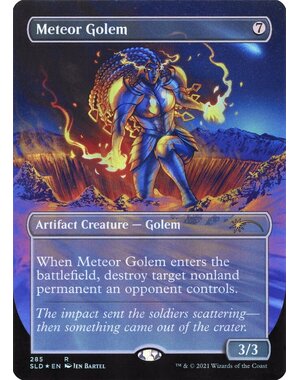 Magic: The Gathering Meteor Golem (285) Lightly Played Foil