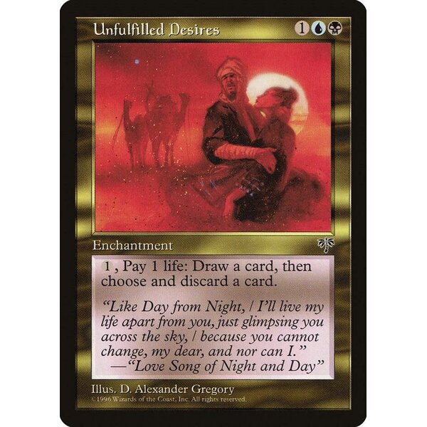 Magic: The Gathering Unfulfilled Desires Lightly Played