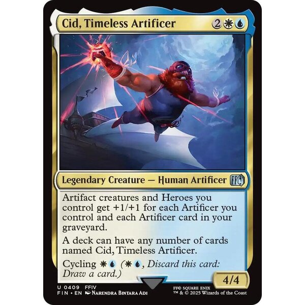 Magic: The Gathering Cid, Timeless Artificer (409) Lightly Played
