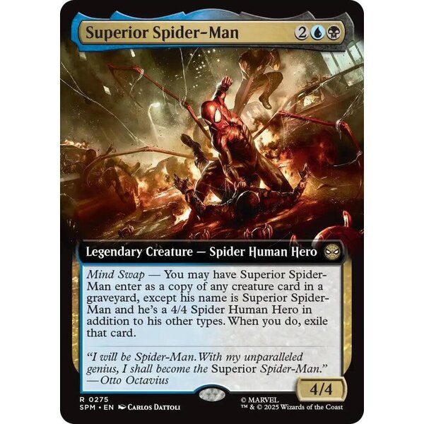 Magic: The Gathering Superior Spider-Man (Extended Art) (275) Lightly Played