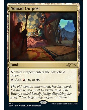 Magic: The Gathering Nomad Outpost (465) Lightly Played Foil