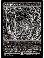 Magic: The Gathering Kessig Wolf Run (355) Lightly Played Foil