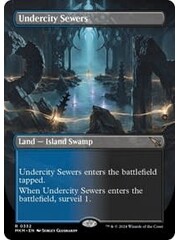 Magic: The Gathering Undercity Sewers (Borderless) (332) Lightly Played