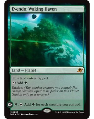 Magic: The Gathering Evendo, Waking Haven (253) Lightly Played