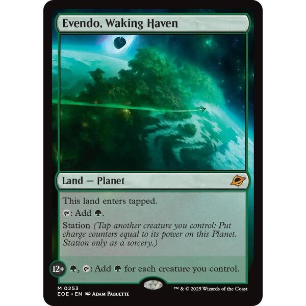 Magic: The Gathering Evendo, Waking Haven (253) Lightly Played