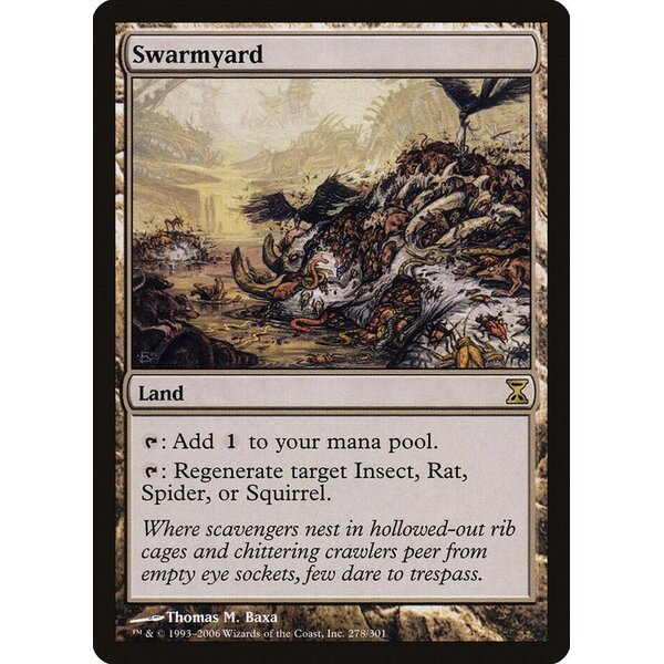Magic: The Gathering Swarmyard (278) Moderately Played