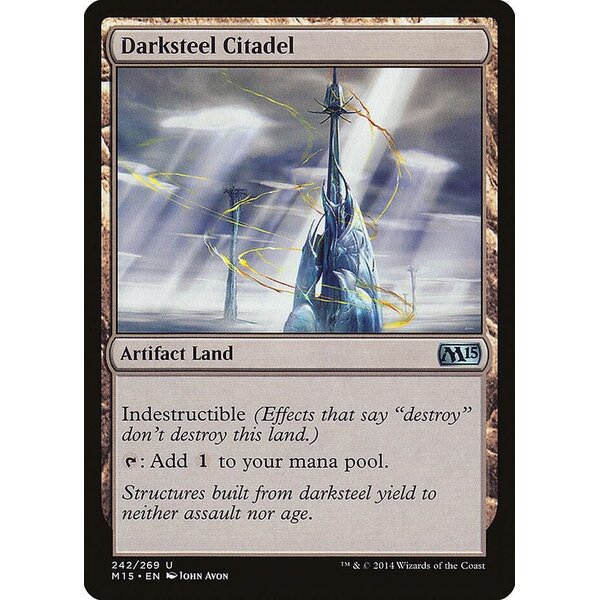 Magic: The Gathering Darksteel Citadel (242) Lightly Played Foil