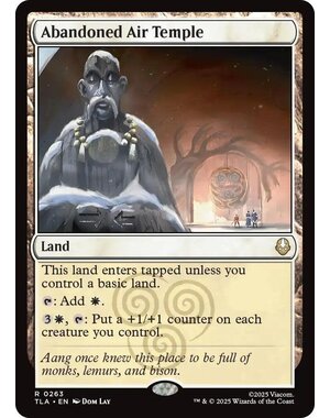 Magic: The Gathering Abandoned Air Temple (263) Lightly Played