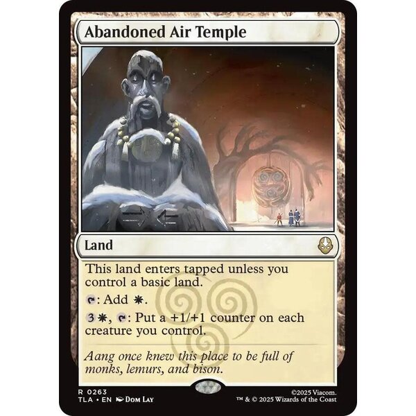 Magic: The Gathering Abandoned Air Temple (263) Lightly Played