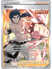 Pokemon Bruno (Full Art) (158) Lightly Played