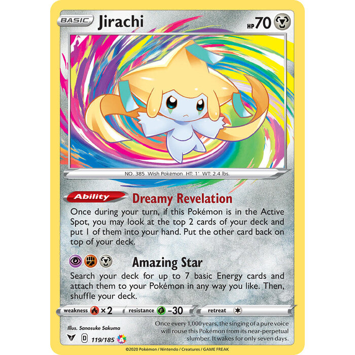 Pokemon Jirachi (119) Lightly Played Holofoil