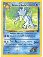 Pokemon Sabrina's Golduck (030) UNL Lightly Played
