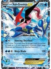Pokemon Ash-Greninja EX (XY133) Damaged