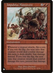Magic: The Gathering Impulsive Maneuvers (197) Lightly Played