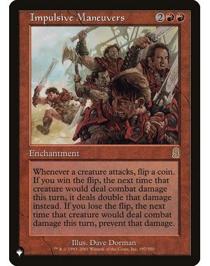 Magic: The Gathering Impulsive Maneuvers (197) Lightly Played