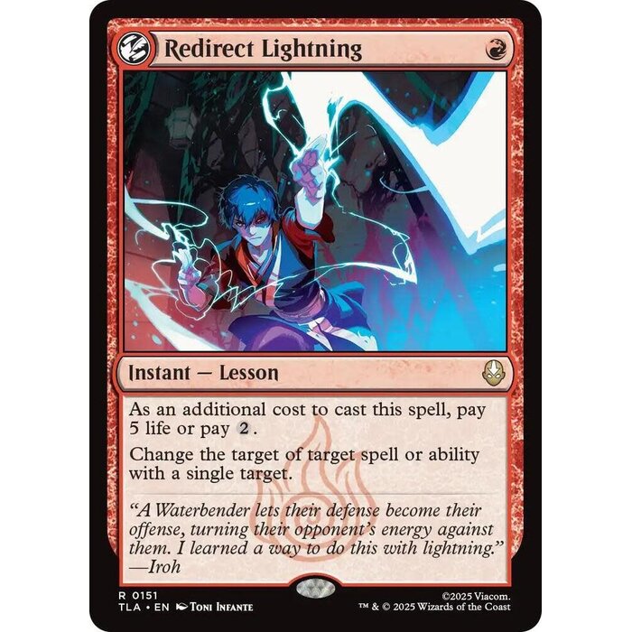 Magic: The Gathering Redirect Lightning (151) Lightly Played