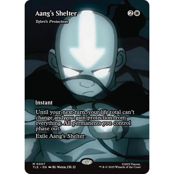 Magic: The Gathering Aang's Shelter - Teferi's Protection (Borderless) (007) Near Mint