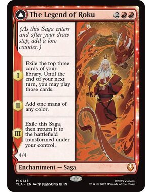 Magic: The Gathering The Legend of Roku (145) Lightly Played