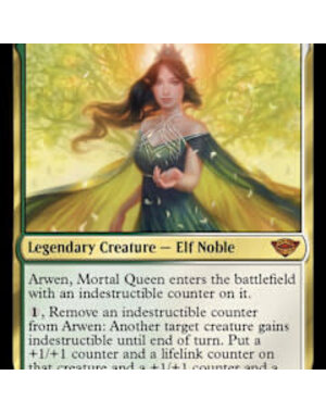 Magic: The Gathering Arwen, Mortal Queen (193) Lightly Played Foil