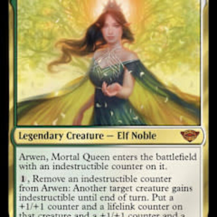 Magic: The Gathering Arwen, Mortal Queen (193) Lightly Played Foil