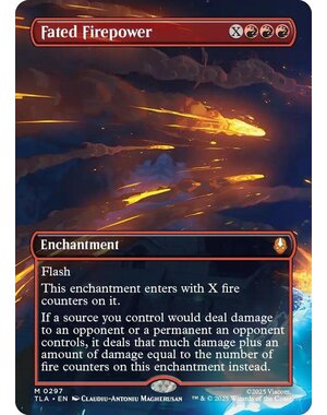 Magic: The Gathering Fated Firepower (Borderless) (297) Near Mint