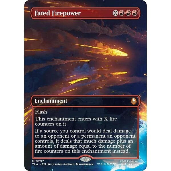 Magic: The Gathering Fated Firepower (Borderless) (297) Near Mint