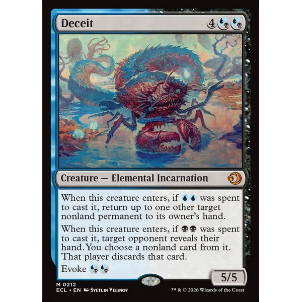 Magic: The Gathering Deceit (212) Lightly Played