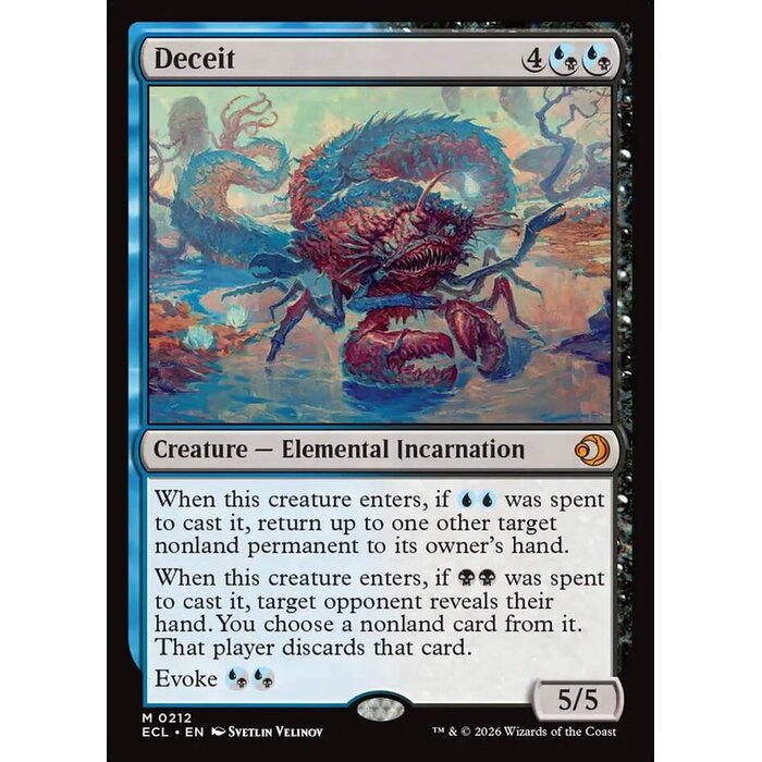Magic: The Gathering Deceit (212) Lightly Played