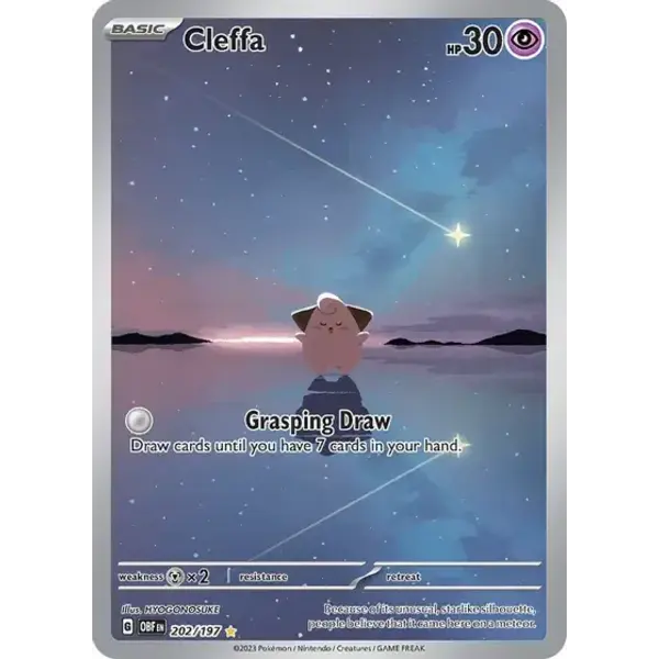 Pokemon Cleffa (202) Lightly Played Holofoil