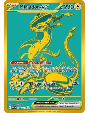 Pokemon Miraidon ex (243) Lightly Played Holofoil