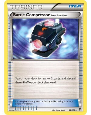 Pokemon Battle Compressor (092) Lightly Played