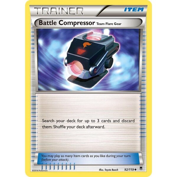 Pokemon Battle Compressor (092) Lightly Played