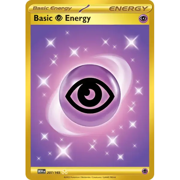 Pokemon Basic Psychic Energy (207) Lightly Played