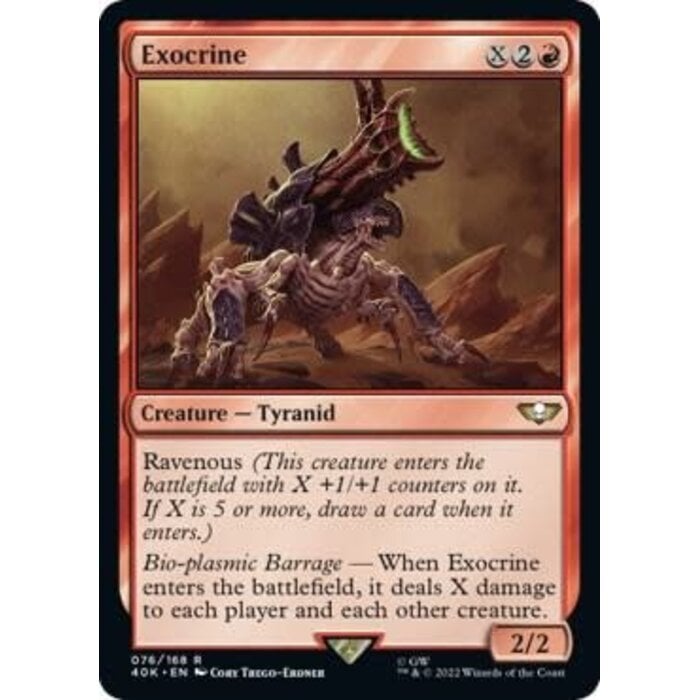 Magic: The Gathering Exocrine (Surge Foil) (076) Lightly Played Foil
