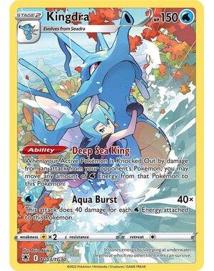 Pokemon Kingdra (TG03) Lightly Played Holofoil