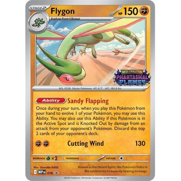 Pokemon Flygon (Prerelease) (016) Lightly Played