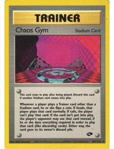 Pokemon Chaos Gym (102) Lightly Played