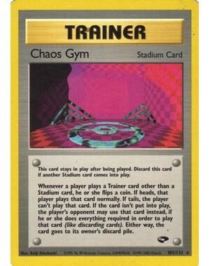 Pokemon Chaos Gym (102) Lightly Played