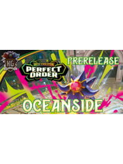 Pokemon 3/14/25 Oceanside Pokemon Mega Evolution: Perfect Order Prerelease Saturday 12 PM