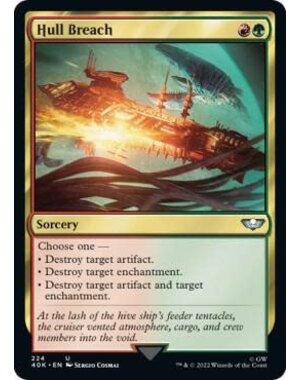 Magic: The Gathering Hull Breach (Surge Foil) (224) Lightly Played Foil