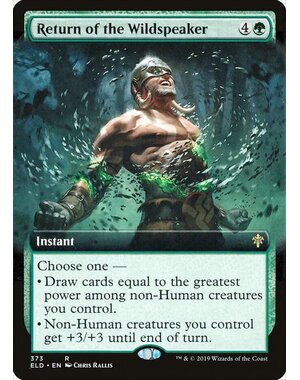 Magic: The Gathering Return of the Wildspeaker (Extended Art) (373) Lightly Played