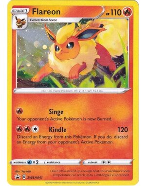 Pokemon Flareon (SWSH041) Lightly Played Holofoil